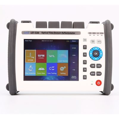 3 Time OTDR LOT5100 MINI Equipamento de teste de fibra para cabo de fibra óptica FTTH