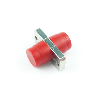 Adaptador de fibra óptica rectangular FTTH Simplex UPC FC com material PBT de liga de zinco/plástico