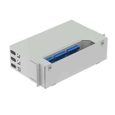 FTTX 19 polegadas quadro óptico de distribuição com painel de patch balançador SC UPC tipo rede ODN