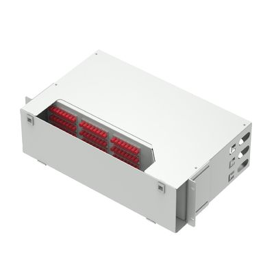 Rede ODN 19 polegadas Painel de Swing Patch UPC Tipo 96 Núcleos Equipamento de fibra óptica para FTTX
