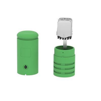 Rede FTTx Pedestais de HDPE para terminação de fibras ópticas Fibra verde 5 em redes FTTx