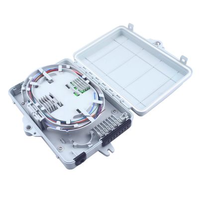 Access Outdoor FTTH IP65 8 Cores Fibra Óptica Caixa de terminação para distribuição de rede