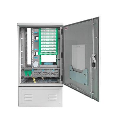 Armário de distribuição de fibra externa com rede LAN com fio e proteção IP65