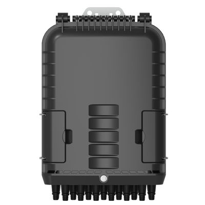 PC ABS 16 núcleos FTTH Fibra Óptica Terminal Box para montagem em parede e poste no exterior
