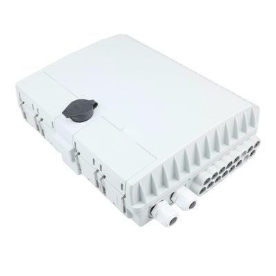 Caixa de terminação de fibra óptica de conector SC de 16 portas para distribuição de rede FTTH ao ar livre