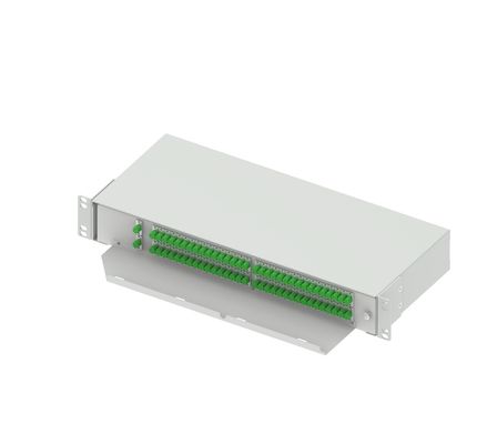 Quadro de distribuição subóptico de 19 polegadas FC/APC Tipo de balanço para rede e FTTX Tempo 5 anos