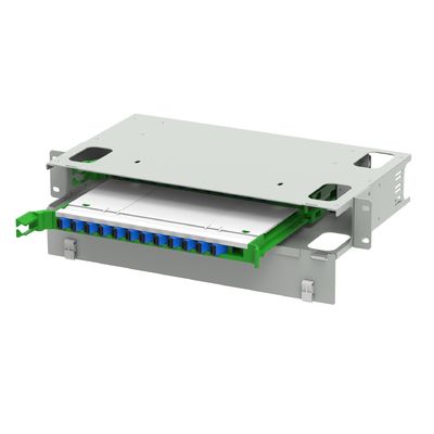 24 Portos SC Tipo Fibra Óptica Equipamento de Patchpanel de Distribuição para as suas necessidades de rede