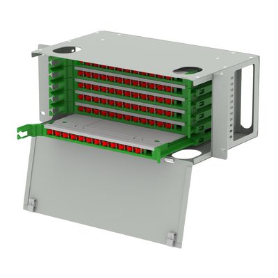 72 Port FC Tipo de Fibra Óptica de Distribuição Patchpanel Sub-Fibra Óptica de Distribuição Quadro para FTTX