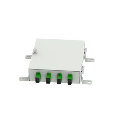 Rede ODN SC APC Tipo 4 Núcleos Fibra Óptica FTTH Terminal Box para Distribuição FTTX