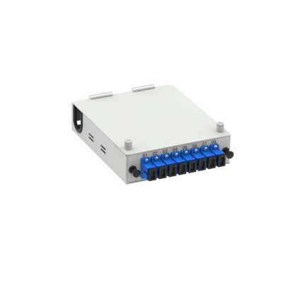 8 Core SC UPC Tipo Fibra Óptica FTTH Terminal Box para distribuição FTTX na rede ODN