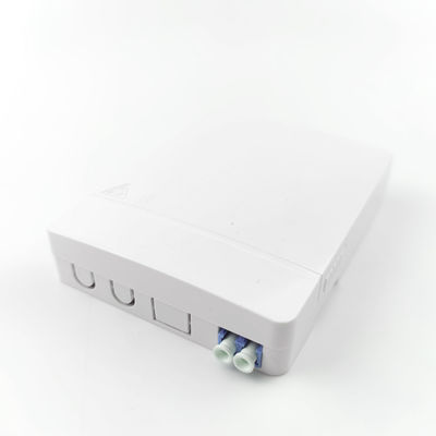 Instalação interna de rede FTTH 2 núcleos painel de tomada de fibra óptica com 5-