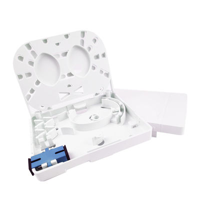 Figura de rede FTTH Usado 2 núcleos UPC Plástico de fibra óptica de fachada Socket Panel Interior
