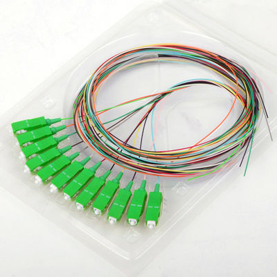Conexão de fibra óptica de longo prazo SC Fibra óptica Pigtail Patchcord com 5 vezes