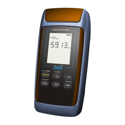 Medidor de potência óptica portátil de rede ODN com armazenamento de dados e localizador de falhas visuais 3