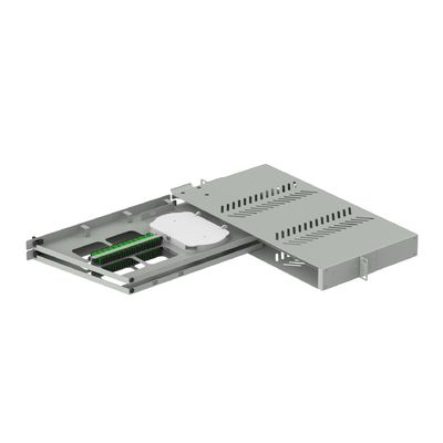 FTTX 24 Portos Sub ODF Swing Tipo SC APC Fibra Óptica Patch Panel para Equipamentos Ópticos