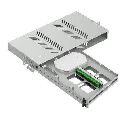 FTTX 24 Portos Sub ODF Swing Tipo SC APC Fibra Óptica Patch Panel para Equipamentos Ópticos