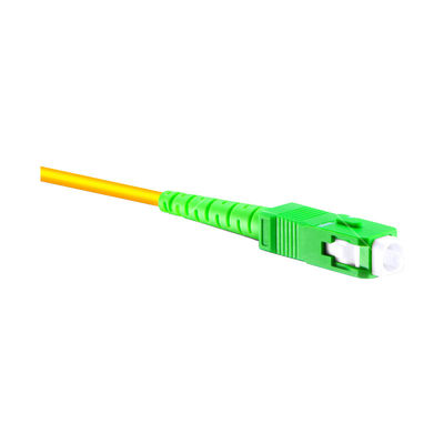 Conexão de fibra óptica SC Cordão de ligação de fibra óptica para equipamento APC 5