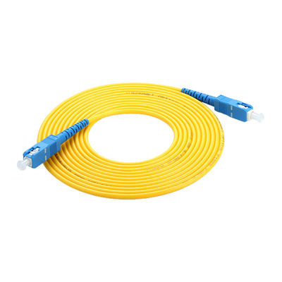 Equipamento de Fibra Óptica SC UPC Fibra Óptica Patchcord para Conexão de Fibra Óptica de Rapidez