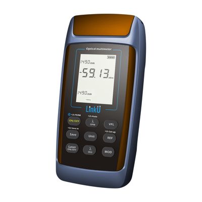 Multiméter de fibra óptica da série FTTx LM 3 com medidor de potência e integração de fonte de luz