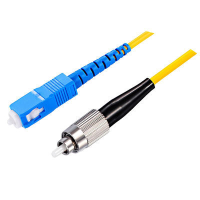 Função de conexão de fibra óptica comprimento personalizável SC FC Fibra óptica patchcord