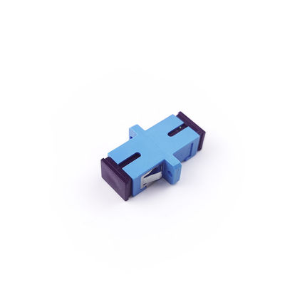 Adaptador de fibra óptica FTTH SC com acoplador simplex à prova de poeira UPC fabricado pela PBT