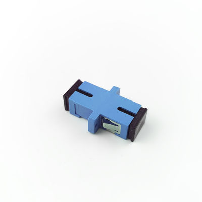 Adaptador de fibra óptica FTTH SC com acoplador simplex à prova de poeira UPC fabricado pela PBT