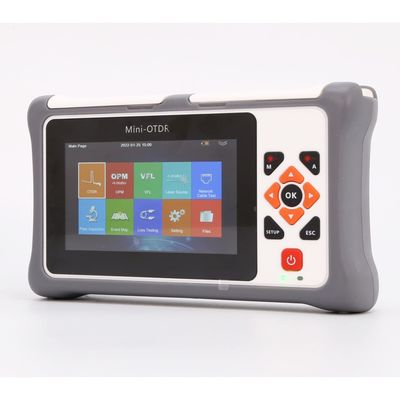 FTTx Network OTDR LOT2200 MINI Equipamento de ensaio de fibras para manuseio de cabo de fibra óptica ODN