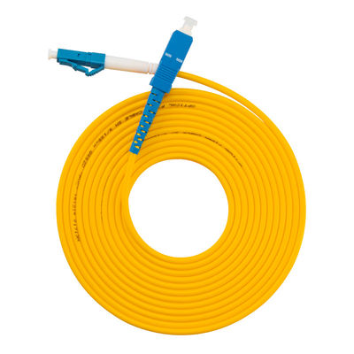 Conexão de Fibra Óptica Fibra Óptica Patchcord SC UPC LC UPC Com 5