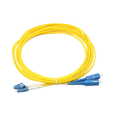 Conexão de Fibra Óptica Fibra Óptica Patchcord SC UPC LC UPC Com 5