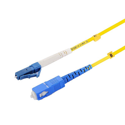 Conexão de Fibra Óptica Fibra Óptica Patchcord SC UPC LC UPC Com 5