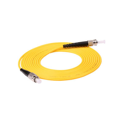 Equipamento de patchcord de fibra óptica FC de comprimento personalizável para conexão de fibra óptica