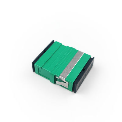 5 PBT acoplador duplex à prova de poeira sem orelhas SC adaptador de fibra óptica com APC