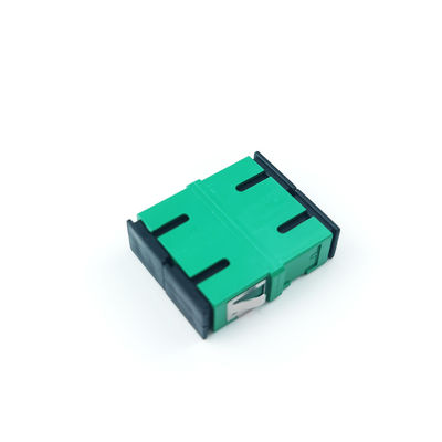5 PBT acoplador duplex à prova de poeira sem orelhas SC adaptador de fibra óptica com APC