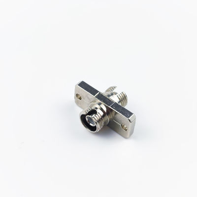 Adaptador de fibra óptica rectangular FTTH Simplex UPC FC com material PBT de liga de zinco/plástico