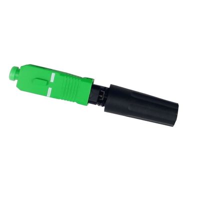 FTTH Simplex Field Assembly SC Fibra Óptica Drop Cable para Conector Rápido de Rede
