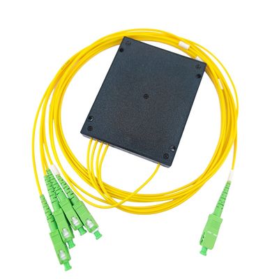 SC FC UPC APC Splitters e Dividers para redes LAN com fio 2mm Caixote Tipo Fibra Óptica