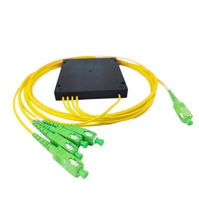 SC FC UPC APC Splitters e Dividers para redes LAN com fio 2mm Caixote Tipo Fibra Óptica