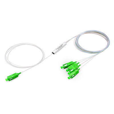 1310nm 1550nm comprimento de onda PLC divisor de fibra óptica para rede FTTX comprimento personalizado