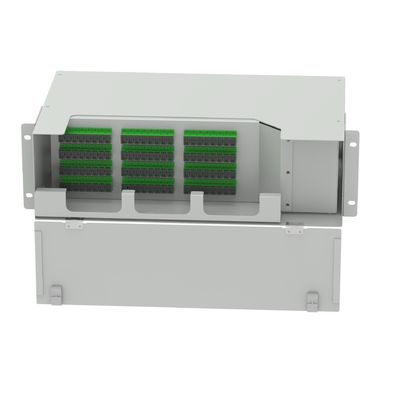 Direct 96 Cores SC APC Type Swing Patch Panel para Projetos FTTH de Rede 5 Rede ODN