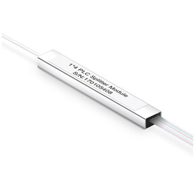 1310nm 1550nm comprimento de onda PLC divisor de fibra óptica para rede FTTX comprimento personalizado