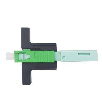 Simplex SC Fibra Óptica Conector Rápido UPC Polido para Cabeça de Caixa FTTH Field Assembly