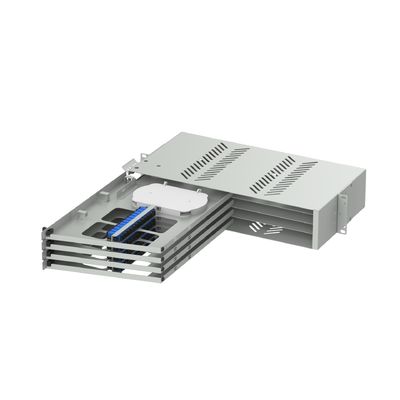 19 polegadas tipo de balanço SC UPC Fibra Óptica Patch Panel Sub ODF Quadro de Distribuição Sub Óptica
