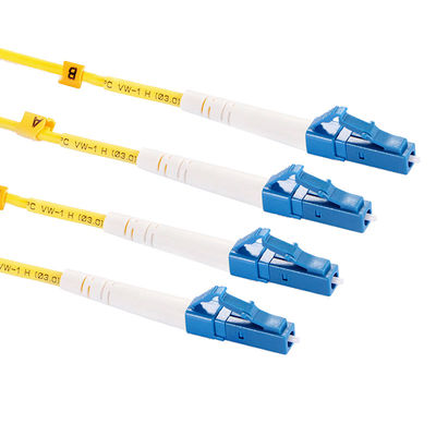5 Time LC UPC Fiber Optic Patchcord para conexões suaves