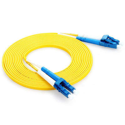 5 Time LC UPC Fiber Optic Patchcord para conexões suaves