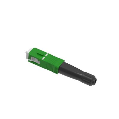 Conector rápido de fibra óptica FTTH Simplex SC com 10 vezes de reutilização e polido UPC