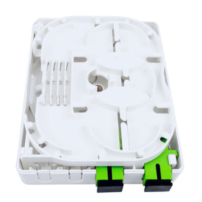Interno de 2 núcleos de fibra óptica de plástico de fachada Socket Panel SC Tipo de conector para rede FTTH
