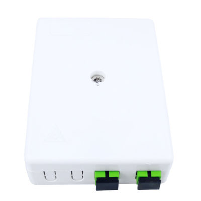 Interno de 2 núcleos de fibra óptica de plástico de fachada Socket Panel SC Tipo de conector para rede FTTH