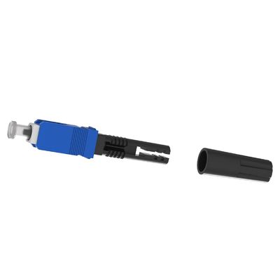 5 - Conector rápido de fibra óptica Simplex SC fabricado para montagem em campo em redes FTTH