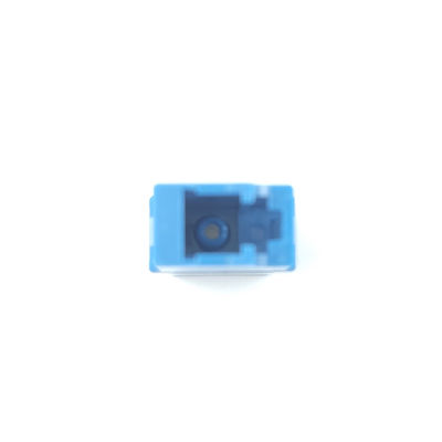 Acoplador de adaptador de fibra óptica Blue Simplex LC UPC essencial para instalações FTTH