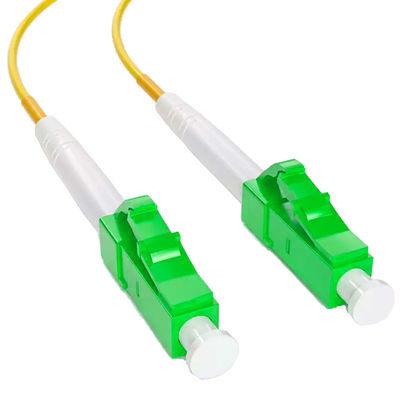 Cordão de patch de fibra óptica LC APC de comprimento personalizável para melhor desempenho FTTH